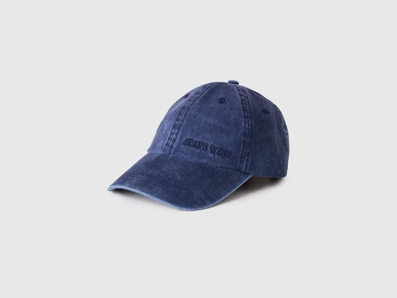 Cappello baseball in cotone delavé