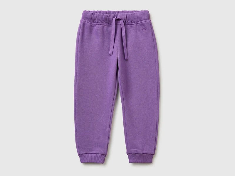 Pantaloni in felpa di cotone bio