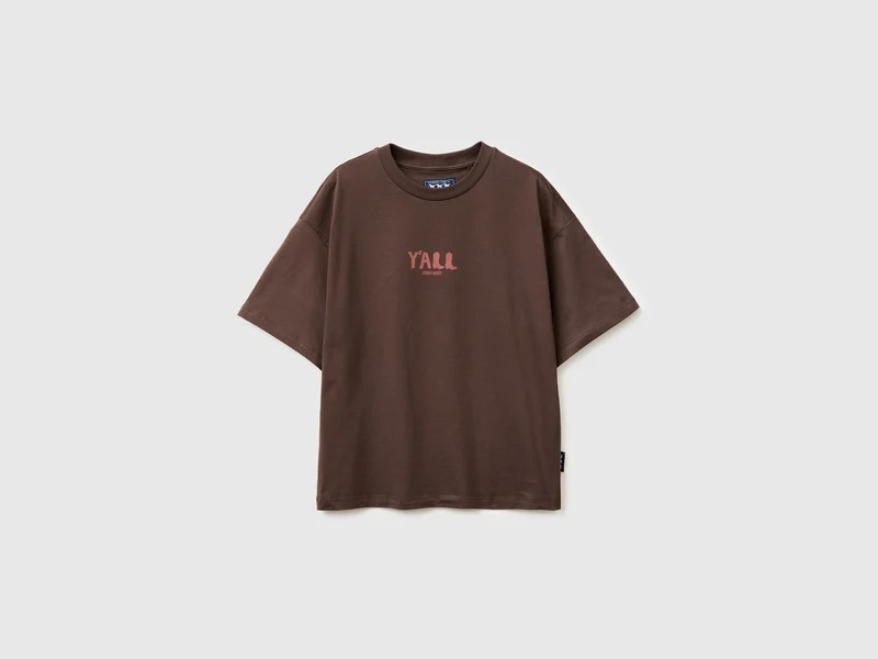 T-shirt con stampa western