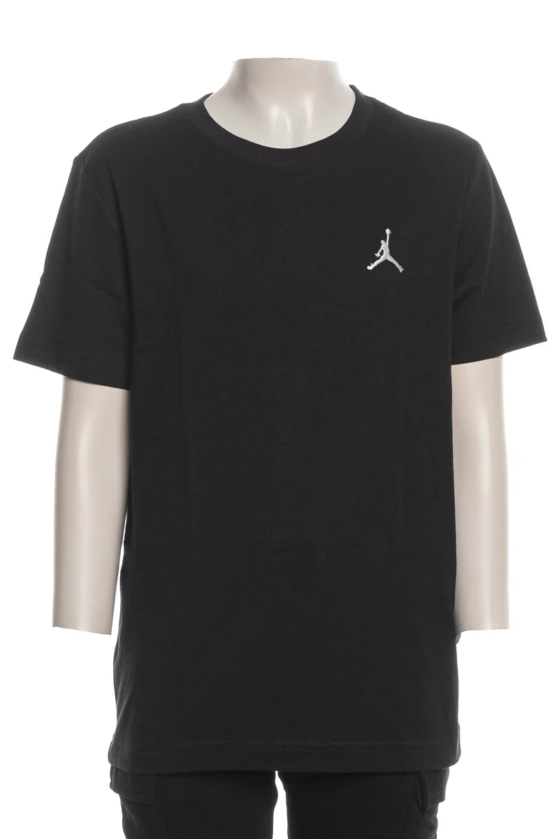 T Shirt Jordan Air Jumpman Emb Da Bambino Nera