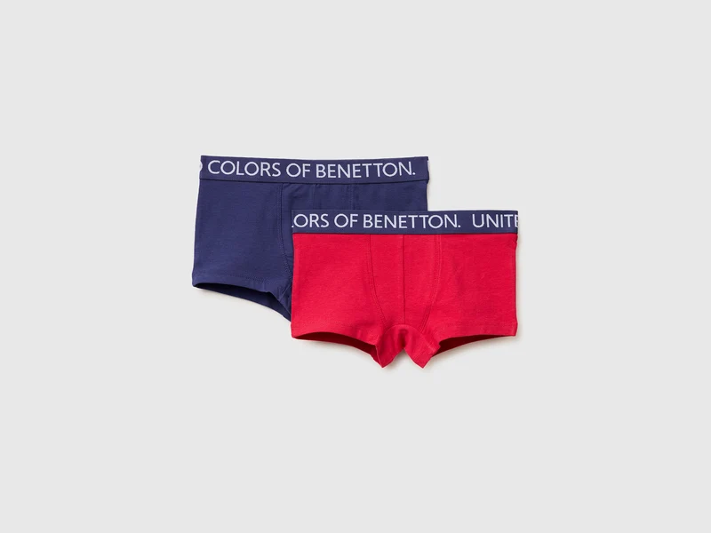 Due boxer con elastico logato