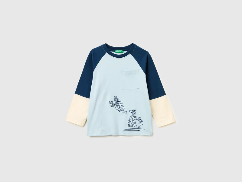 T-shirt color block