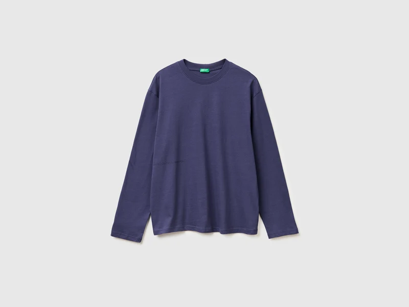 T-shirt manica lunga con logo