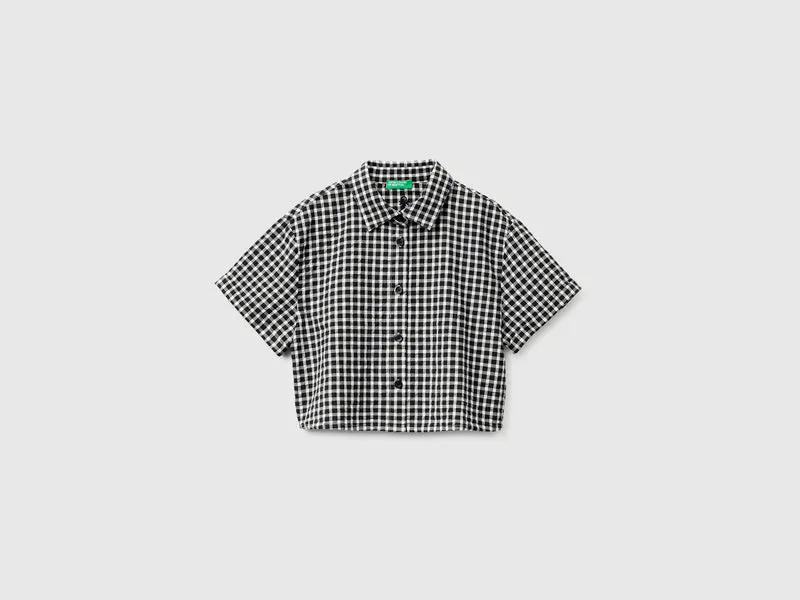 Camicia a quadretti vichy