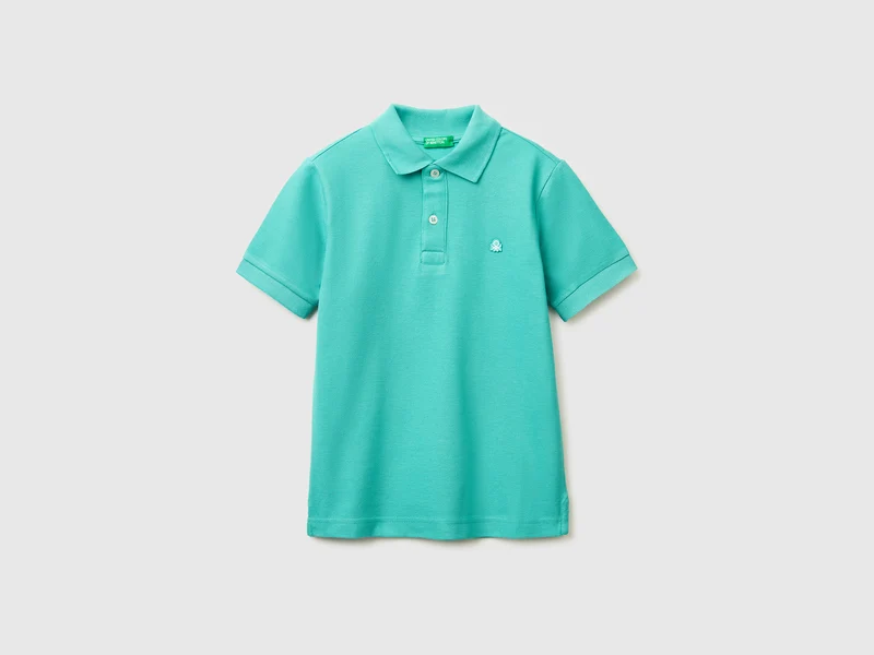 Polo slim fit in puro cotone
