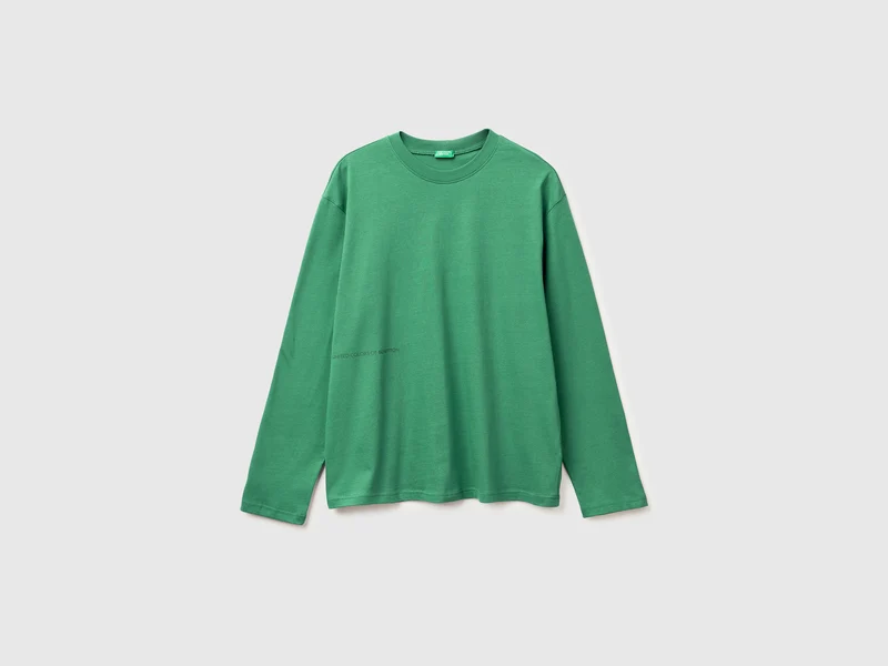 T-shirt manica lunga con logo