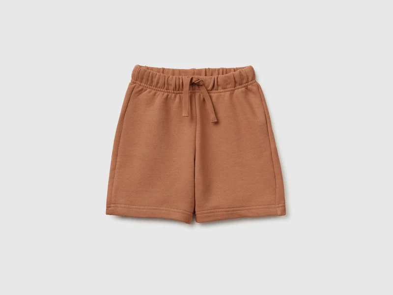 Bermuda in felpa di cotone