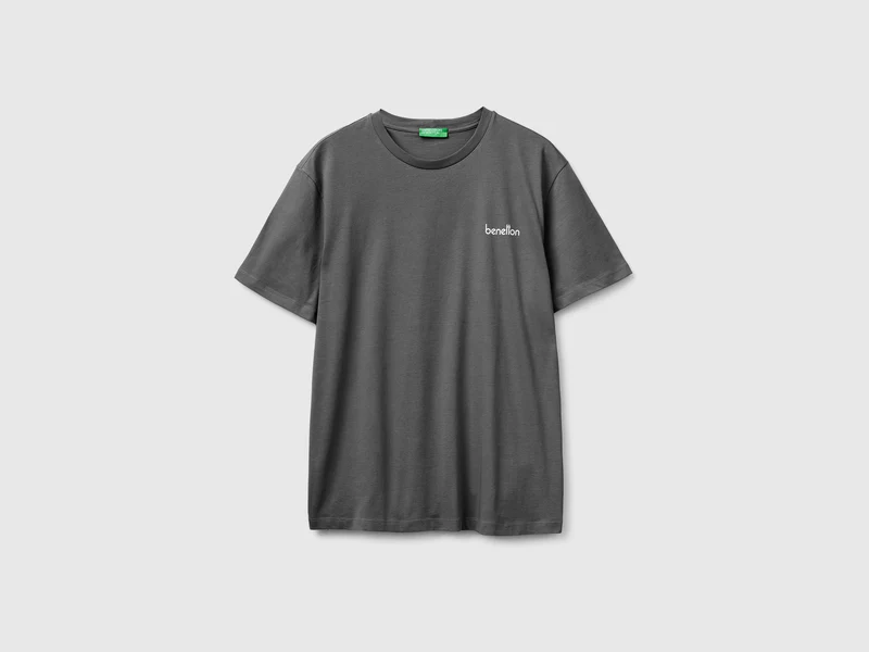T-shirt in cotone con logo