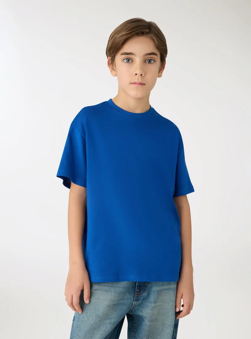 T-shirt basic a tinta unita
