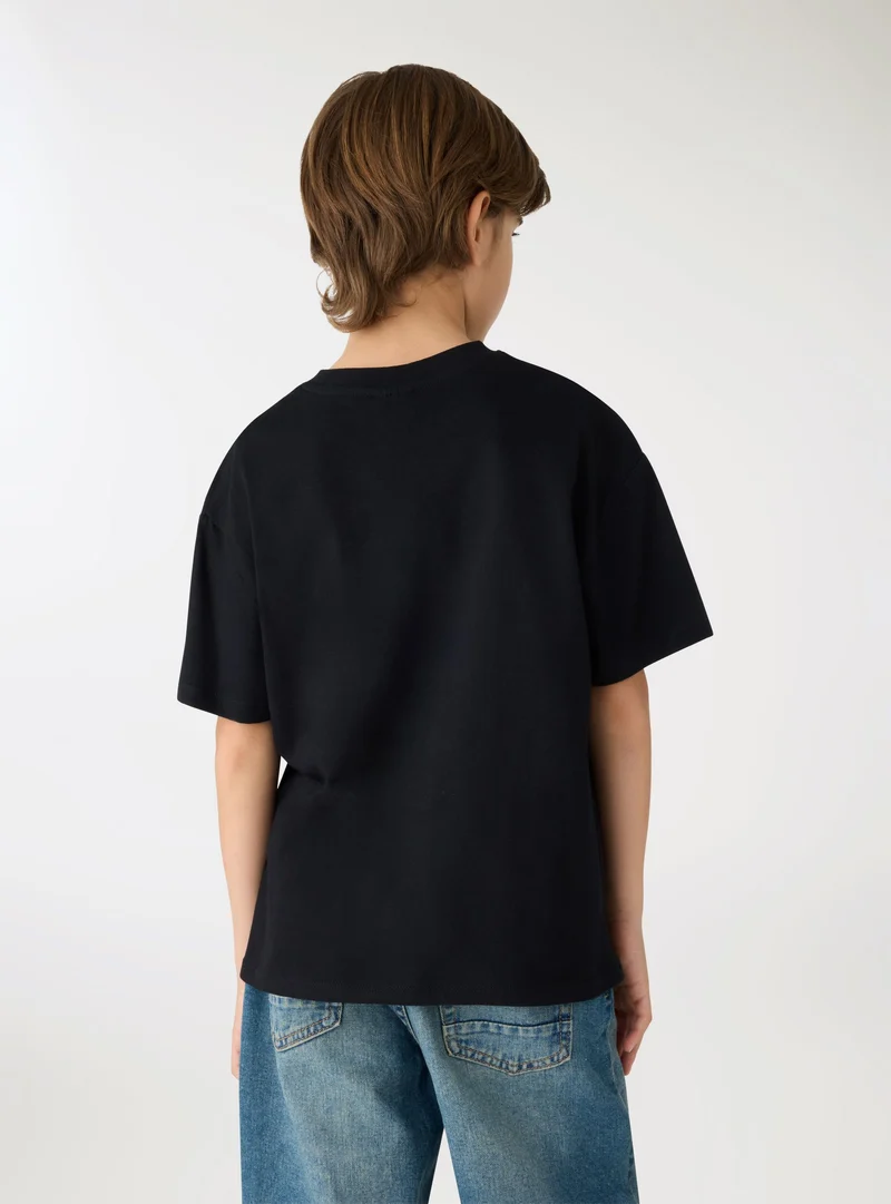 T-shirt basic a tinta unita