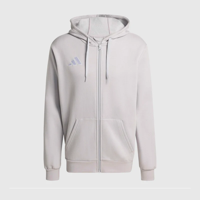 Hoodie adidas Entrada 26 Zip Lunga Cotton