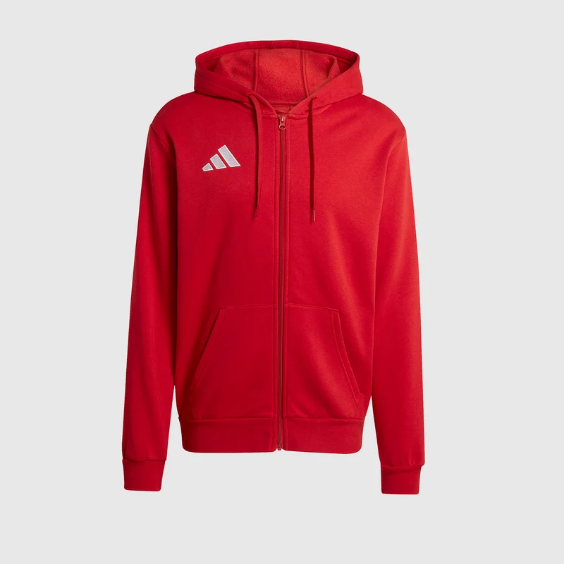 Hoodie adidas Entrada 26 Zip Lunga Cotton