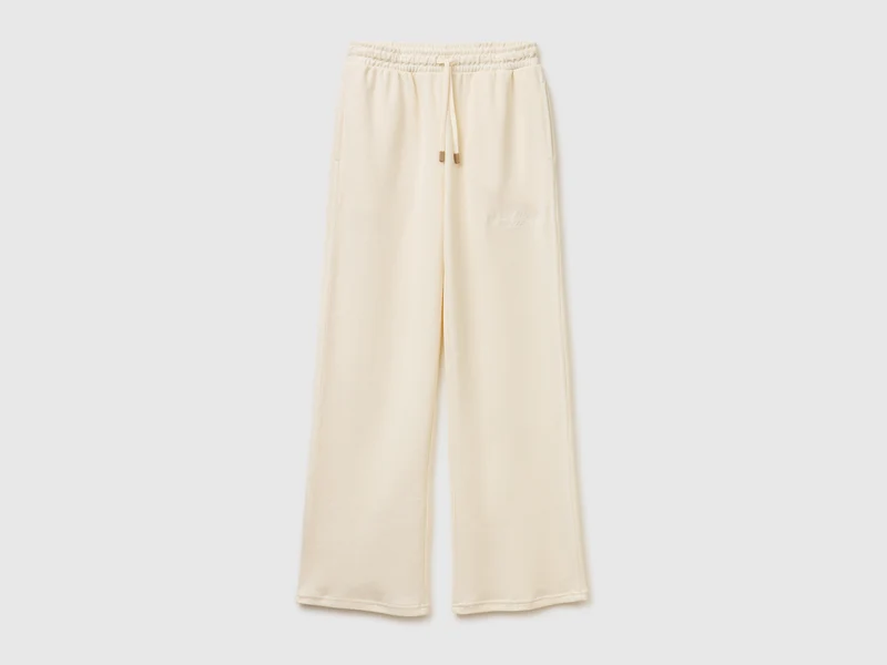 Pantaloni sportivi con ricamo