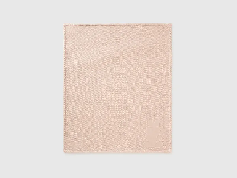 Coperta in maglia di cotone