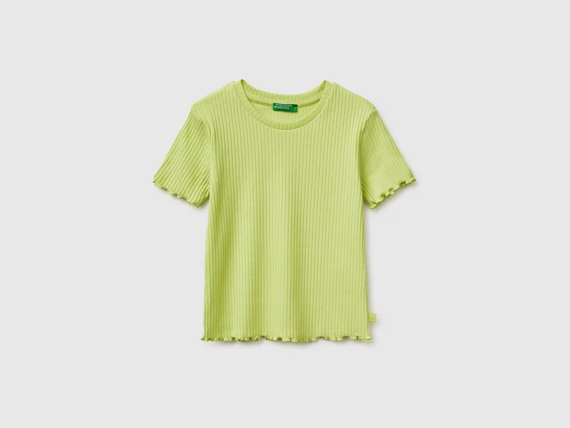 T-shirt slim fit a costine