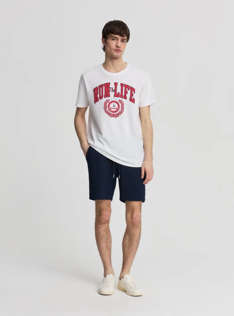 Pantaloncini bermuda con coulisse