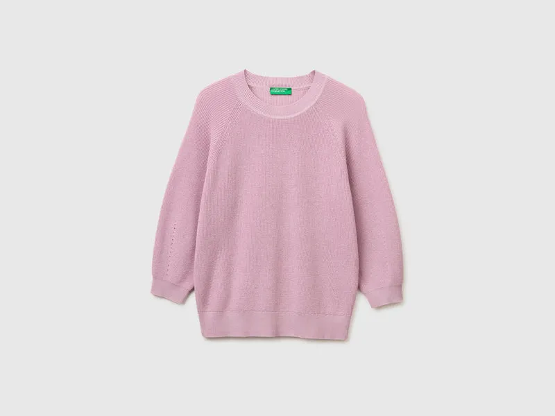 Maglia con maniche a palloncino