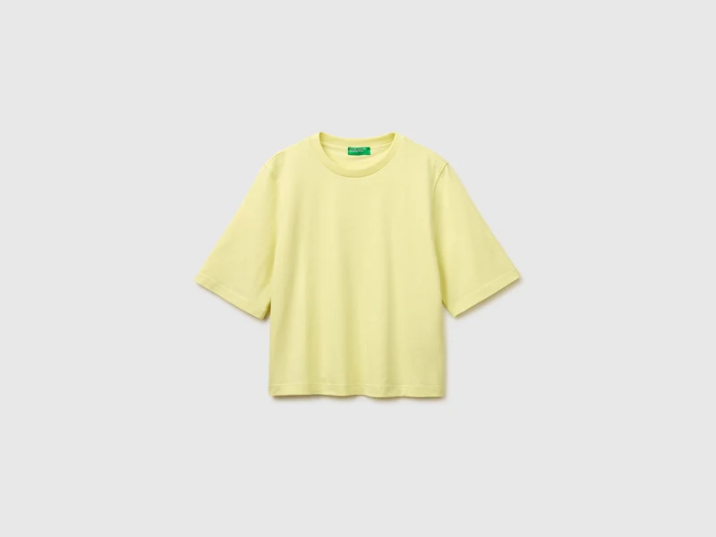T-shirt boxy fit 100% cotone