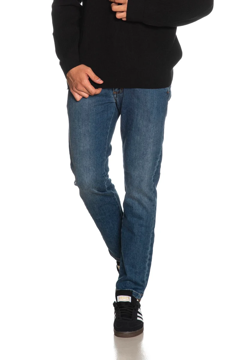 Jeans Squad2 Chios Da Uomo Denim Medium Grey Blu