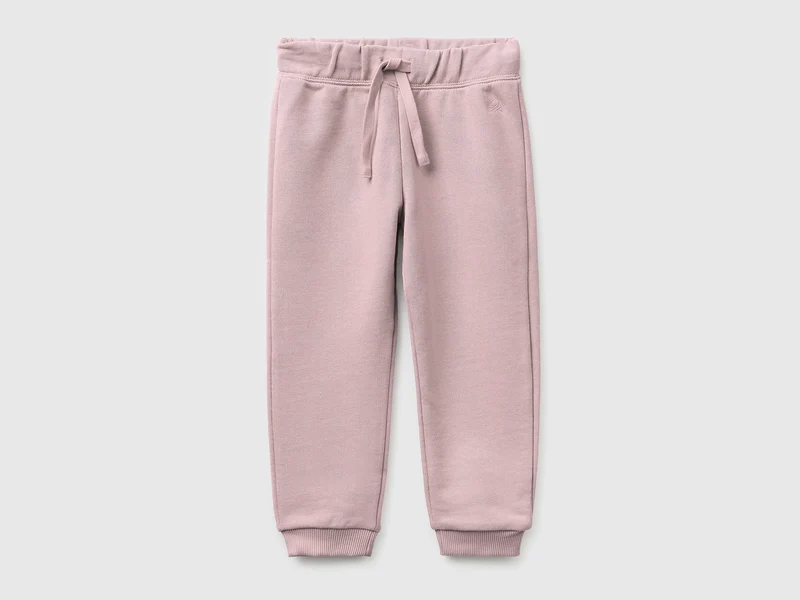 Pantaloni in felpa di cotone bio