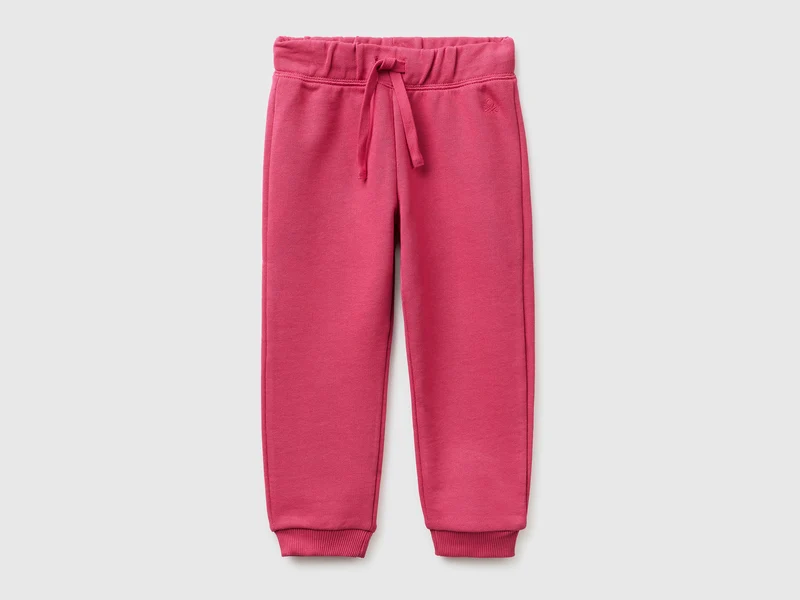 Pantaloni in felpa di cotone bio