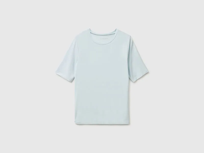 T-shirt in misto seta