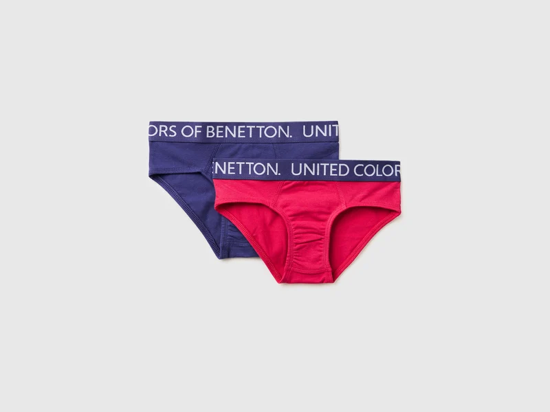 Due slip con elastico logato