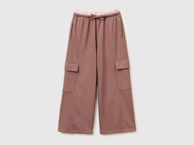 Pantaloni cargo con elastico