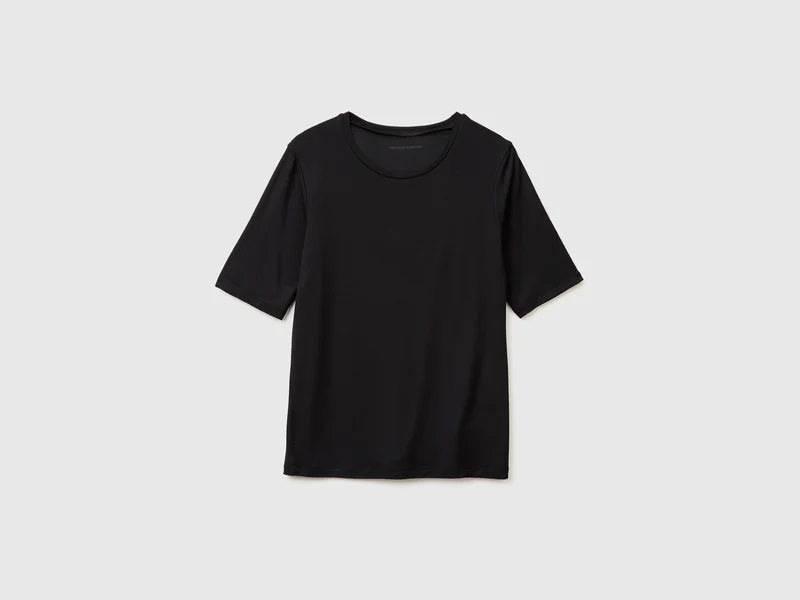 T-shirt in misto seta
