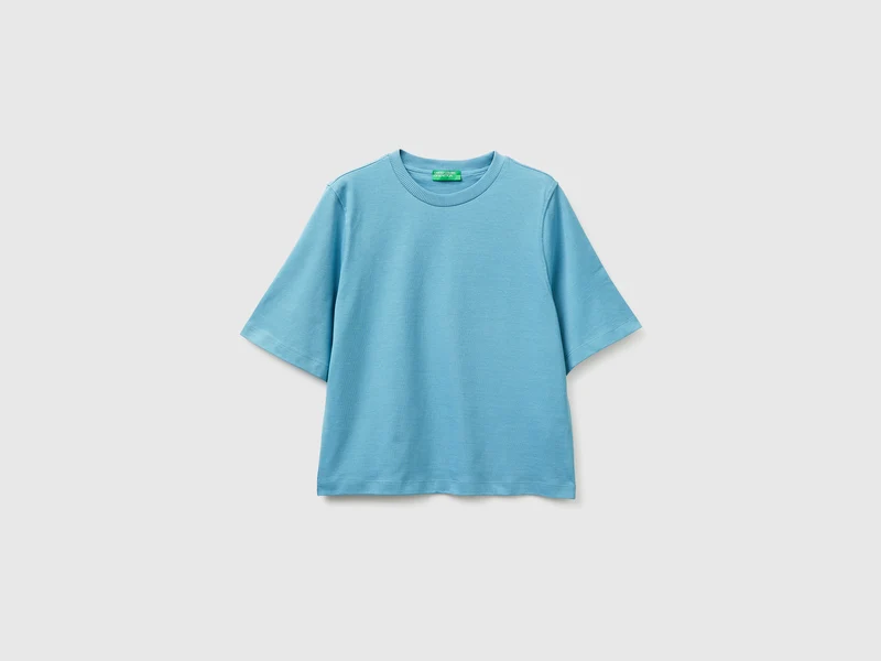 T-shirt boxy fit 100% cotone