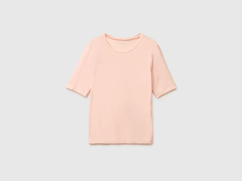 T-shirt in misto seta