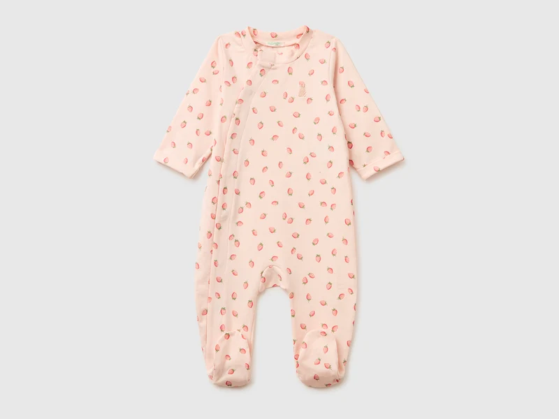 Tutina fantasia in cotone bio stretch