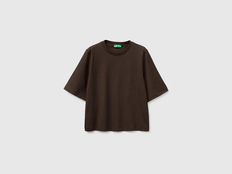 T-shirt boxy fit 100% cotone