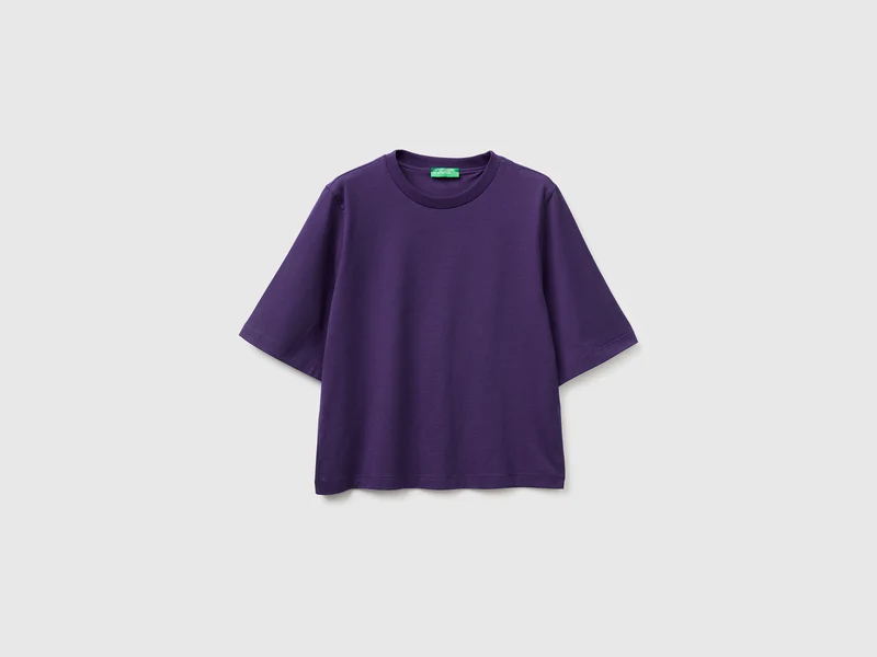 T-shirt boxy fit 100% cotone
