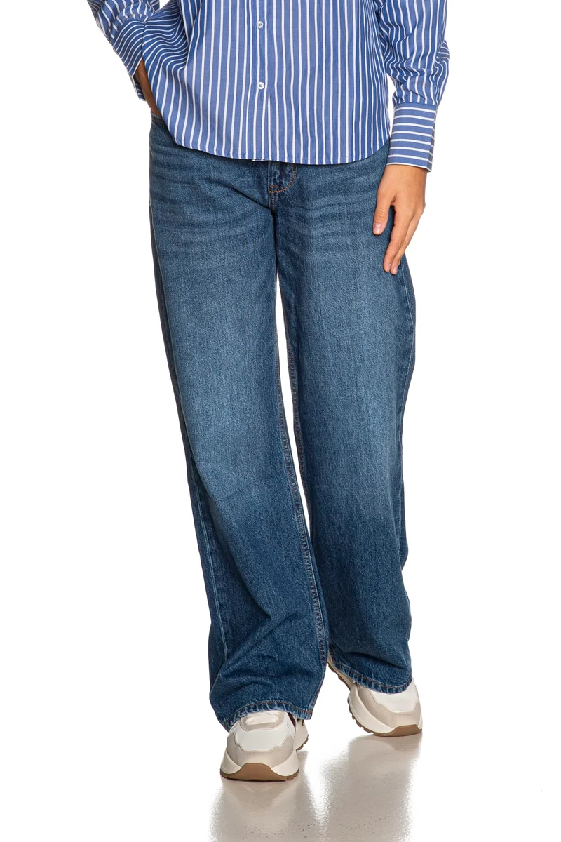 Jeans Tiffosi Bonnye 56 Da Donna Denim Medium Dark Blu