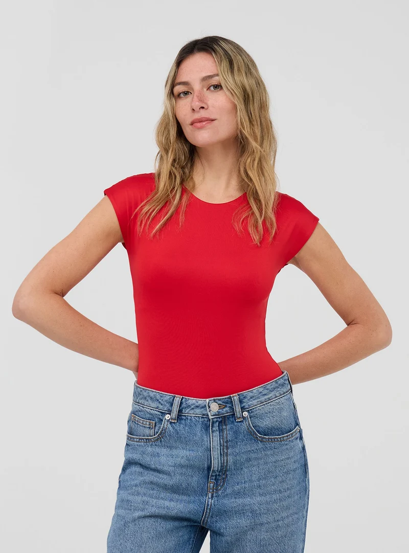 Body con maniche ad aletta