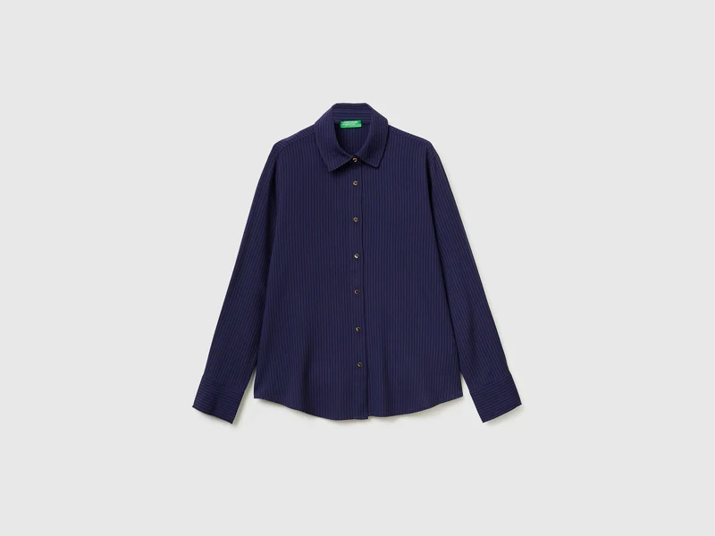 Camicia fluida a righe