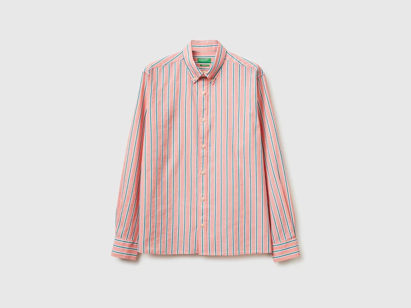 Camicia a righe button down