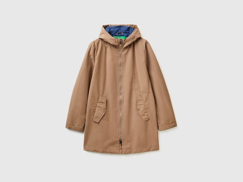 Parka leggero in nylon