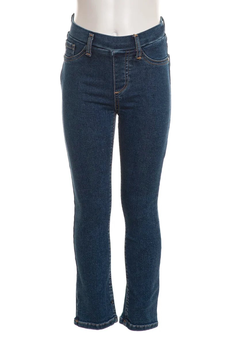 Jeans Mayoral Tex Basic Da Bambina Denim Medium Blu