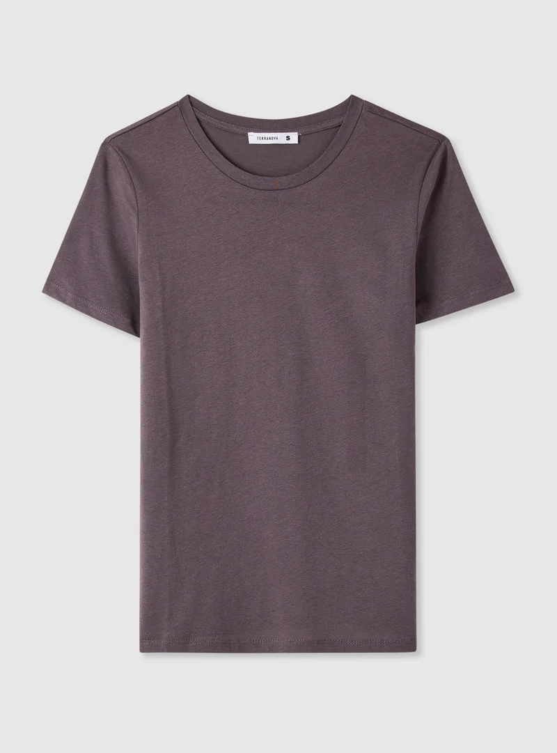 T-shirt basic a tinta unita