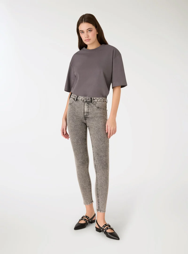 Jeggings tinta unita
