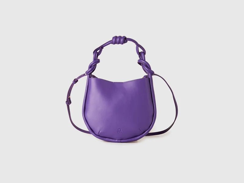 Mini borsa hobo viola