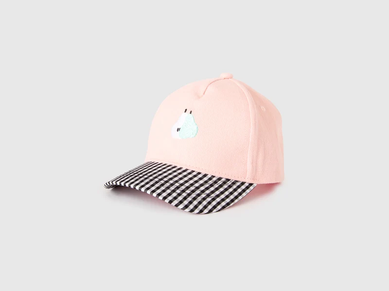 Cappello baseball con ricamo pera