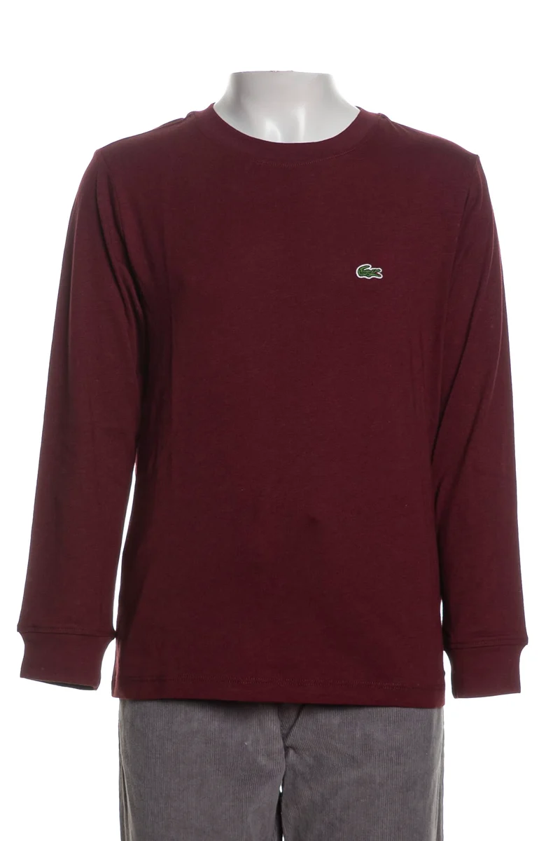 T-Shirt Lacoste Kid 847112 Da Bambino Bordeaux