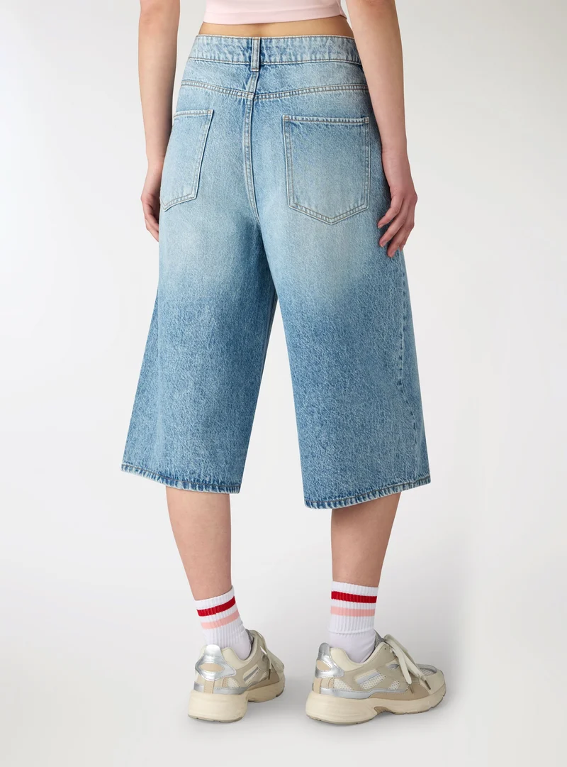 Jorts ampi cinque tasche