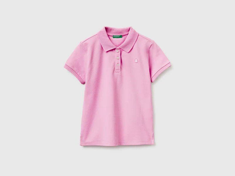 Polo manica corta in cotone