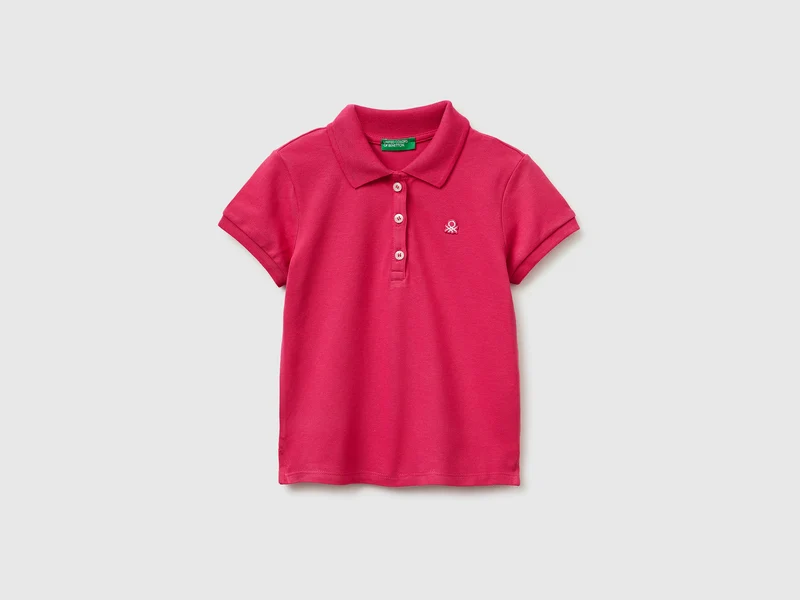 Polo manica corta in cotone