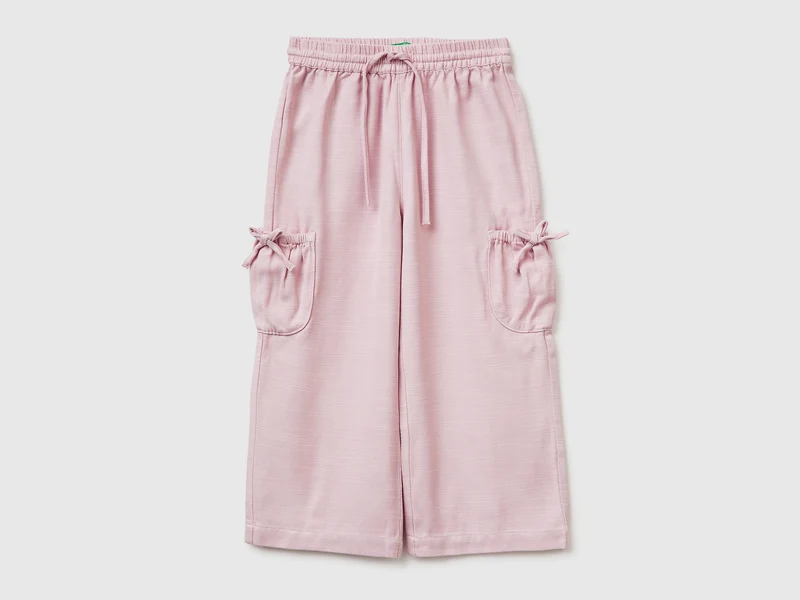 Pantaloni con tasche wide leg