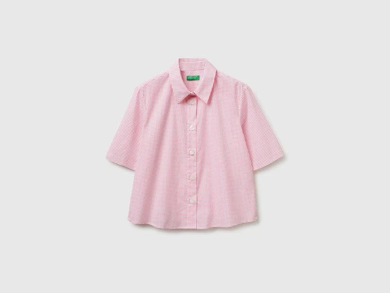 Camicia fantasia a manica corta